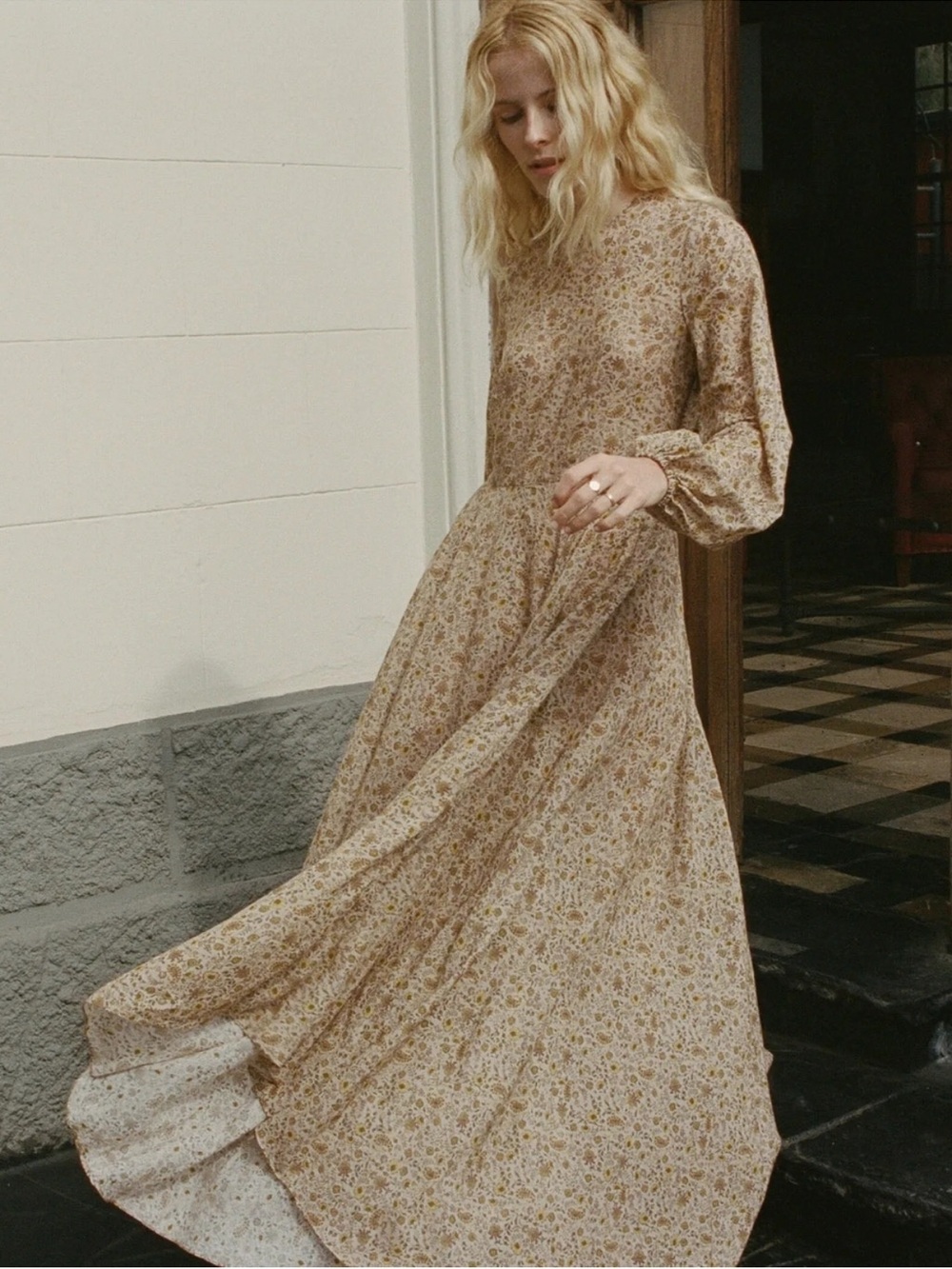 Doen oleander dress in Jaipur